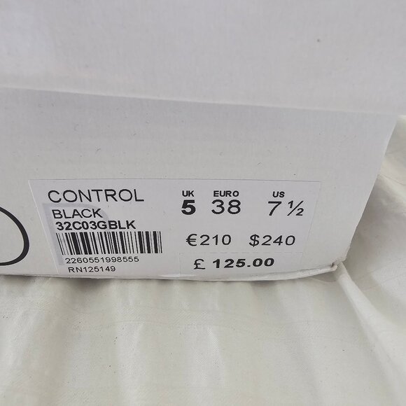 New Topshop Control Over The Knee Suede Boots - 2014 - Black - Sz UK 5 / 38 EU / - Picture 14 of 16